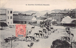 NOUVELLE CALEDONIE - NOUMEA - Quartier D'Artillerie - Carte Postale Ancienne - Nouvelle Calédonie