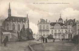 Rennes * Place * Préfecture Et Chapelle Des Missionnaires - Rennes