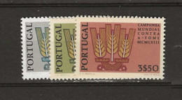 1963 MNH Portugal, Mi 935-37 Postfris** - Neufs