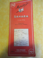 Carte MICHELIN / Afrique / SAHARA / Prospection Des Ressources Minières/ 1958            PGC522 - Geographical Maps