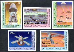 Mauritanie Mauritania 0552/56 Michel 0356/57 A 175/77 Imperforés Viking Sur Mars - Other & Unclassified