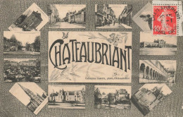 Châteaubriant * Souvenir De La Commune * Cpa 12 Vues - Châteaubriant