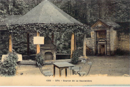 BELGIQUE - SPA - Source De La Sauvenière - Edit Grand Bazar Anspach - Carte Postale Ancienne - Spa