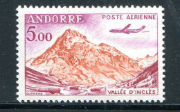 ANDORRE- P.A Y&T N°7- Neuf Sans Charnière ** - Airmail