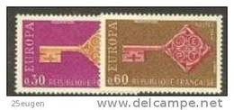 FRANCE 1968 EUROPA CEPT   MNH - 1968