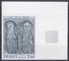 FRANCE : 1976 - ST GENIS N° 1867a NON DENTELE NEUF ** LUXE SANS CHARNIERE - 1971-1980