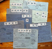 EGYPT: 1990-2007 Over 20 Parcel Cards With Official Stamps - Including Many Of The Expensive MI 130 #003 - Cartas & Documentos