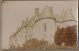 CARTE PHOTO CPA PHOTO 80 - LUCHEUX - Château De Lucheux - TB GROS PLAN En CP Photo Façades Fenêtres - Lucheux