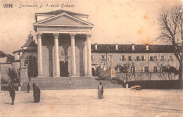 Delcampe - 20268 " UDINE-SANTUARIO B.V. DELLE GRAZIE " ANIMATA-VERA FOTO-CART. POST. SPED.1911 - Udine