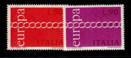 ITALY 1971 EUROPA CEPT  MNH - 1971