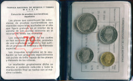 SPANIEN SPAIN 1975*79 MINT SET 4 Münze #SET1133.2.D - Münz- Und Jahressets