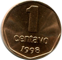 1 CENTAVO 1998 ARGENTINA Moneda UNC #M10137.E - Argentine