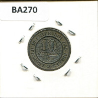 10 CENTIMES 1864 FRENCH Text BÉLGICA BELGIUM Moneda #BA270.E - 10 Cent