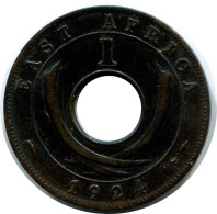 1 CENT 1924 ÁFRICA ORIENTAL EAST AFRICA Moneda #AP870.E - Colonia Británica