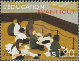 UN - Geneva 882 (complete Issue) Unmounted Mint / Never Hinged 2014 Global Education First - Unused Stamps