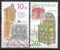 CZECH REPUBLIC 657-658,used,falc Hinged - Used Stamps