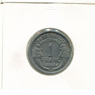 1 FRANC 1947 FRANCIA FRANCE Moneda #AK579.E - 1 Franc