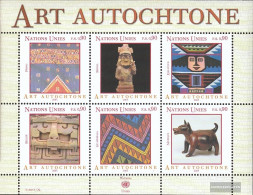 UN - Geneva Block18 (complete Issue) Unmounted Mint / Never Hinged 2003 Indigenous Art - Hojas Y Bloques