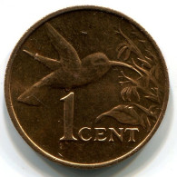 1 CENT 1999 TRINITÉ-ET-TOBAGO TRINIDAD & TOBAGO UNC Hummingbird Pièce #W10948.F - Trinidad En Tobago