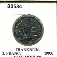 2 FRANCS 1993 FRANCIA FRANCE Moneda #BB584.E - 2 Francs