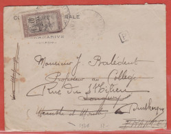 MADAGASCAR LETTRE DE 1926 DE TANANARIVE POUR DUNKERQUE FRANCE - Cartas & Documentos