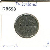 1 DM 1950 J BRD ALEMANIA Moneda GERMANY #DB698.E - 1 Mark