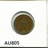 NEW PENNY 1978 UK GBAN BRETAÑA GREAT BRITAIN Moneda #AU805.E - 1 Penny & 1 New Penny