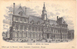 FRANCE - 51 - Reims - Hôtel De Ville - Carte Postale Ancienne - Reims