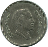 ½ DIRHAM / 50 FILS 1978 JORDANIA JORDAN Moneda #AP074.E - Jordanië