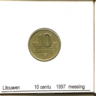 10 CENTU 1997 LITUANIA LITHUANIA Moneda #AS702.E - Litauen