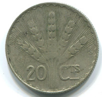 20 CENTÉSIMOS 1942 URUGUAY SILBER Münze #WW1188.D - Uruguay