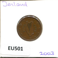 5 EURO CENTS 2003 IRLAND IRELAND Münze #EU501.D - Irlande