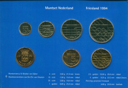 NEERLANDÉS NETHERLANDS 1994 MINT SET 6 Moneda + MEDAL #SET1122.4.E - Nieuwe Sets & Testkits