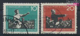 DDR 674-675 (kompl.Ausg.) Gestempelt 1959 Luxemburg, Liebknecht (10065078 - Gebraucht