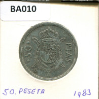 50 PESETAS 1983 ESPAÑA Moneda SPAIN #BA010.E - 50 Pesetas