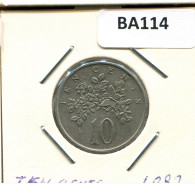 10 CENTS 1987 JAMAIKA JAMAICA Münze #BA114.D - Jamaique