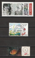 Lot De 3 Timbres Personnalisés DUOSTAMPS Belgique Oblitérés ( Voir Photos ). - Oblitérés