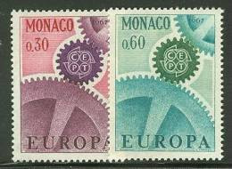 MONACO  1967  EUROPA CEPT  MNH - 1967