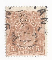 17430) Australia 1930 Small Crown A Multple Watermark - Oblitérés