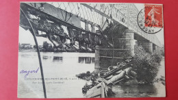 La Catastrophe Aux Pont De Cé, 1907 ,  Une Heure Apres L'accident - Les Ponts De Ce