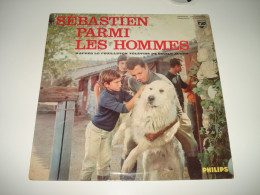 B1 / Sébastien Parmi Les Hommes - LP 33T - Philips - 844.527 PY - France BIEM - Música De Peliculas