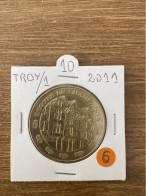 Monnaie De Paris Jeton Touristique - 10 - Troyes - Troyes En Champagne 2011 - 2011