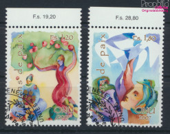 UNO - Genf 573-574 (kompl.Ausg.) Gestempelt 2007 Friedliche Visionen (10069028 - Used Stamps