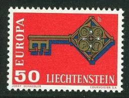 LIECHTENSTEIN  1968 EUROPA CEPT   MNH - 1968
