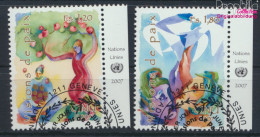 UNO - Genf 573-574 (kompl.Ausg.) Gestempelt 2007 Friedliche Visionen (10069036 - Used Stamps