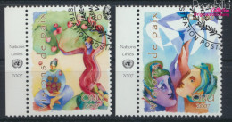 UNO - Genf 573-574 (kompl.Ausg.) Gestempelt 2007 Friedliche Visionen (10069042 - Used Stamps