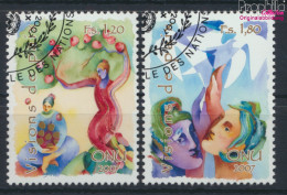 UNO - Genf 573-574 (kompl.Ausg.) Gestempelt 2007 Friedliche Visionen (10069043 - Used Stamps