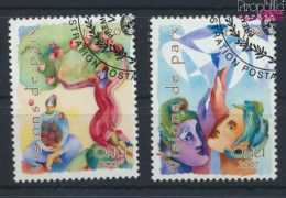 UNO - Genf 573-574 (kompl.Ausg.) Gestempelt 2007 Friedliche Visionen (10069044 - Used Stamps