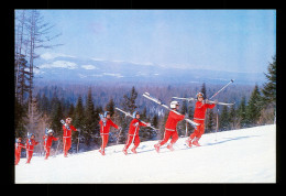 Corée Du Nord North Korea Le Plateau De Baiktou En Saison De Ski Baiktou Plateau In Ski Season - Korea (Noord)