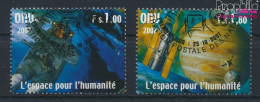 UNO - Genf 584-585 (kompl.Ausg.) Gestempelt 2007 Weltraumfahrt (10068985 - Oblitérés